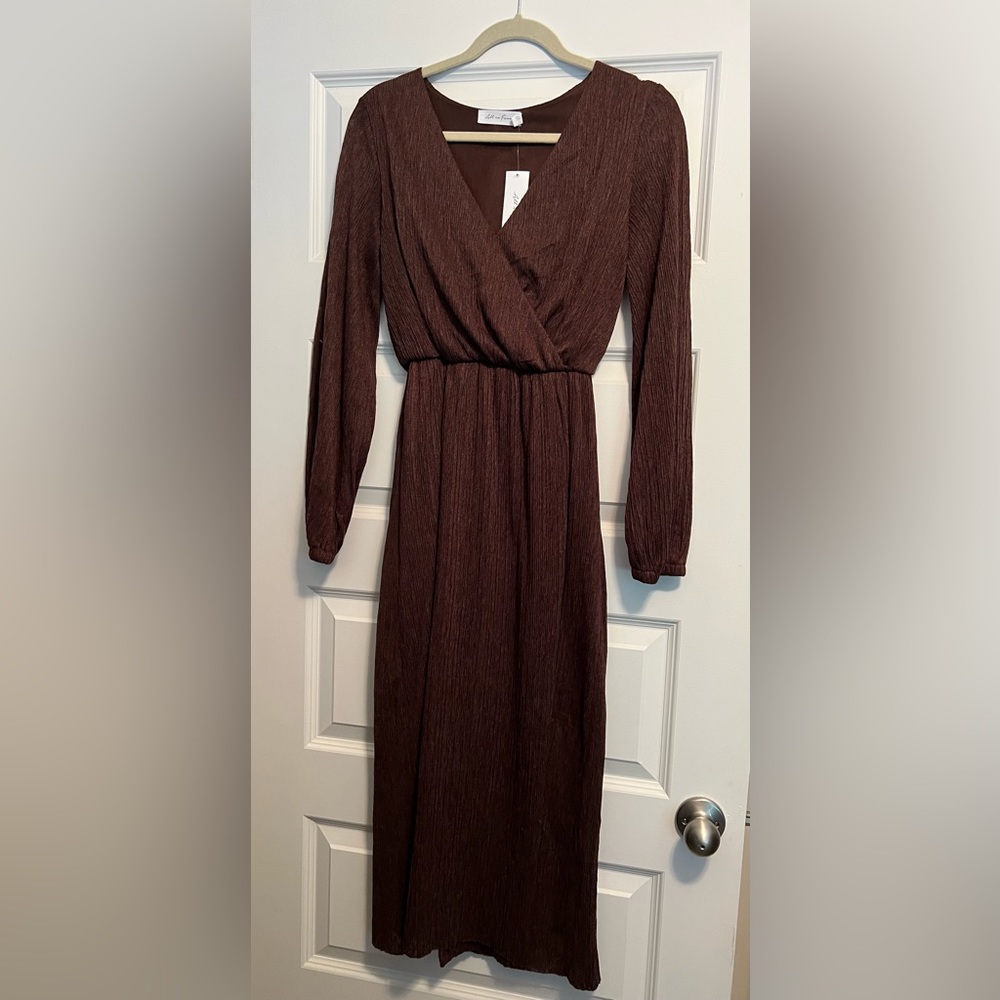 Crossover Midi Dress
